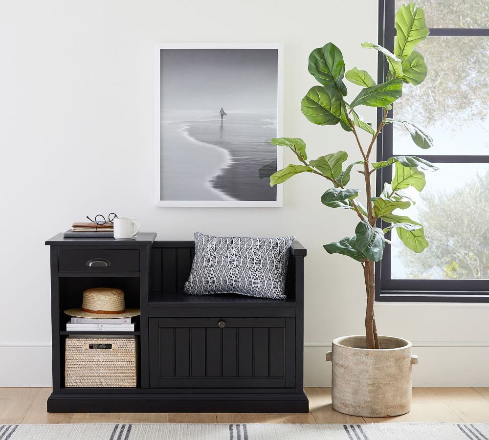 Faux Potted Fiddle Leaf Fig Trees Pottery Barn