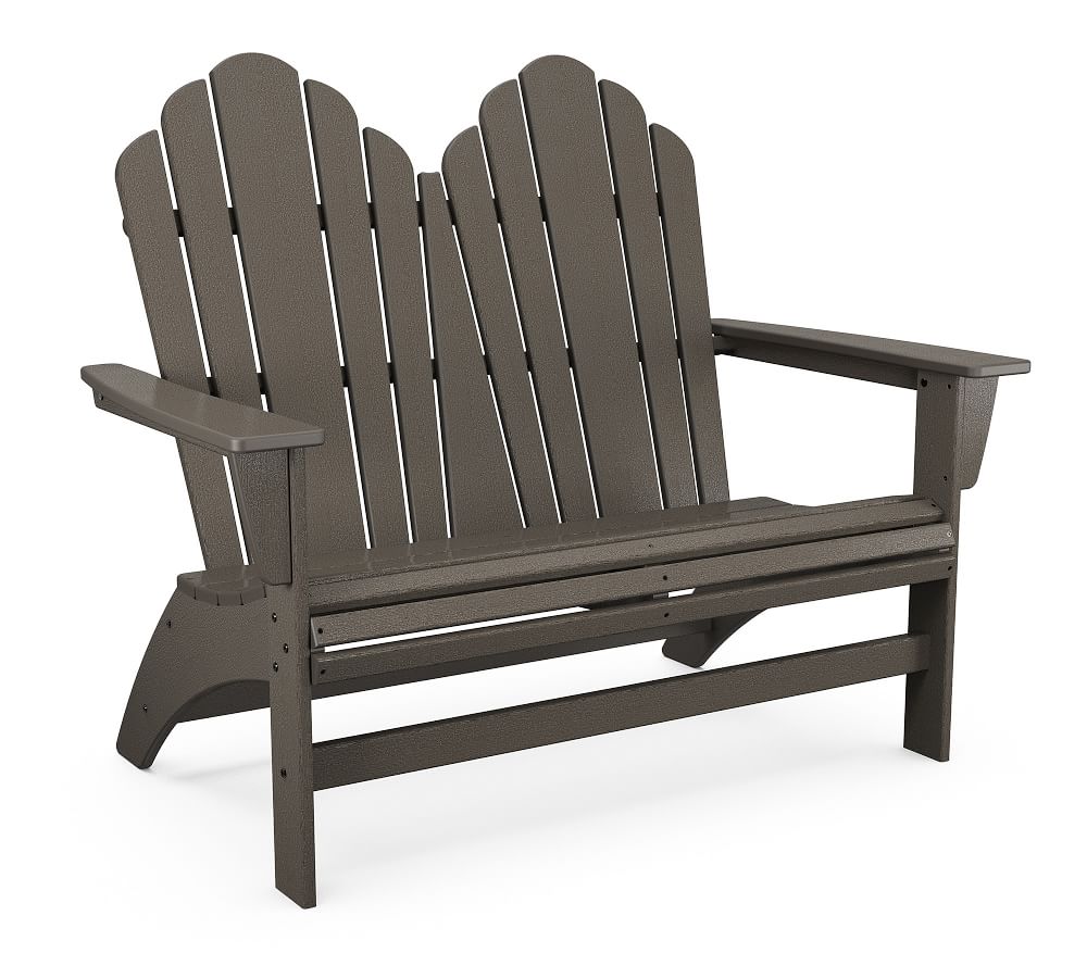 Pottery Barn Adirondack X Polywood Bench Pottery Barn