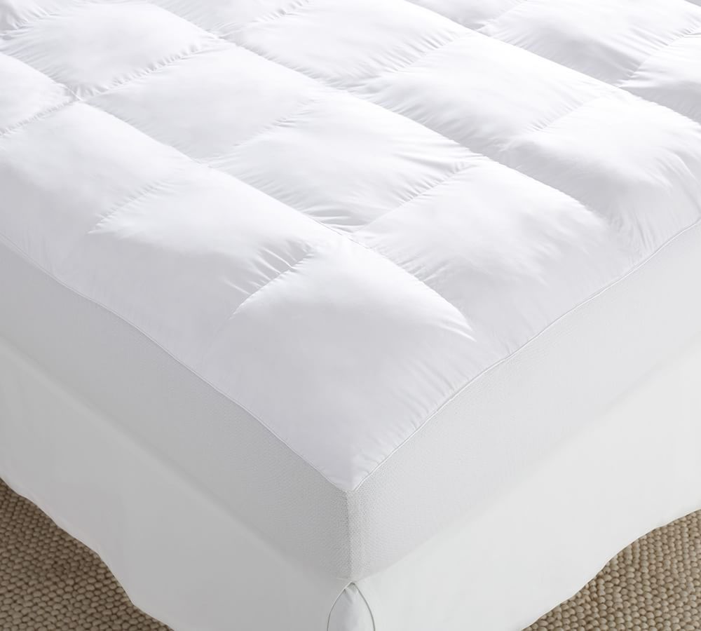 Luxury Memory Fiber Mattress Pad Pottery Barn