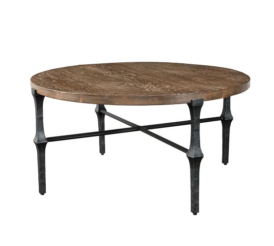 Kitts 38 Round Coffee Table Pottery Barn, 38 Round Table