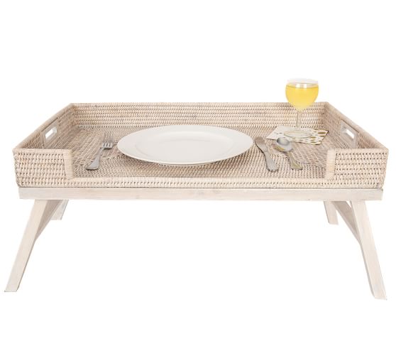 Tava Handwoven Rattan Serving Tray With Stand Pottery Barn - White Wicker Coffee Table Tray Tava Handwoven Rattan Serving Tray With Stand Pottery Barn - White Wicker Coffee Table Tray