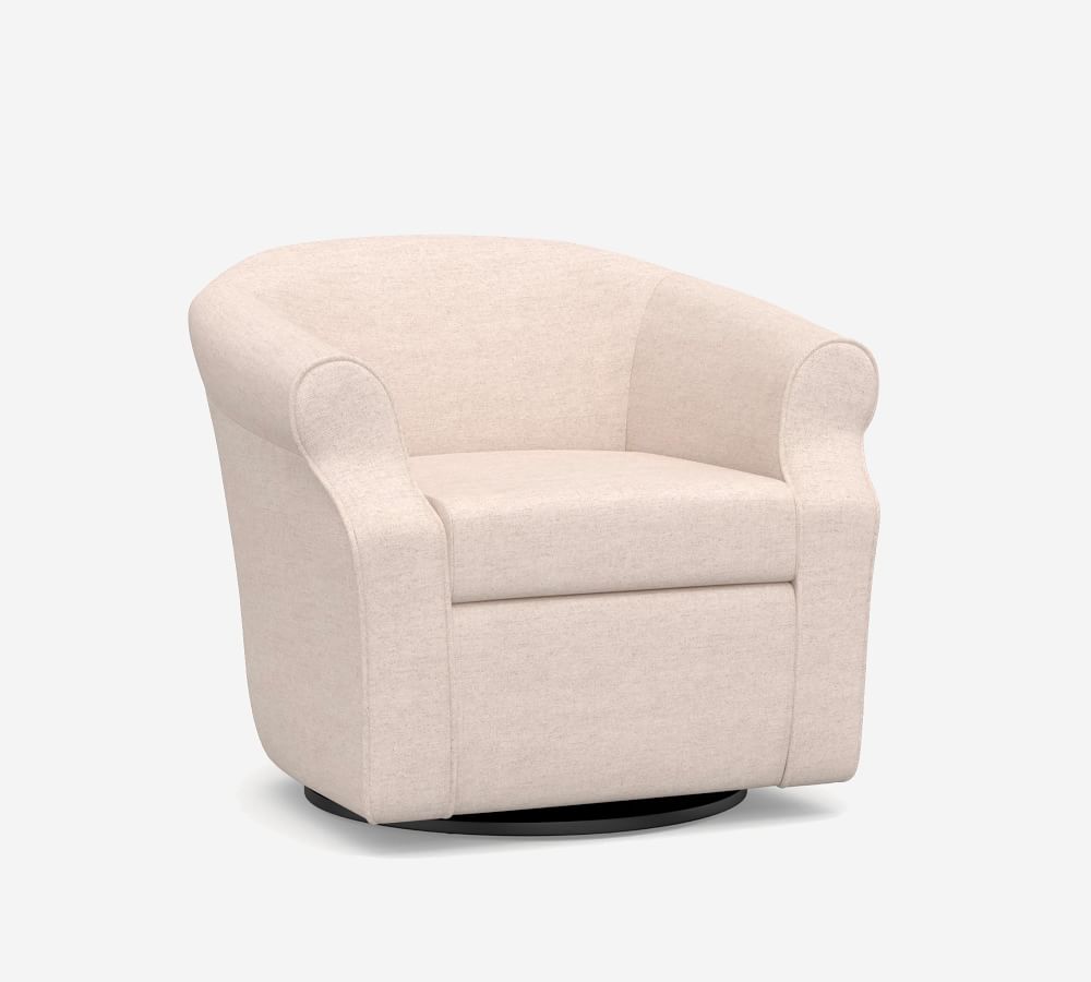 soma lyndon upholstered swivel armchair