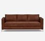 Jake Leather Sofa | Pottery Barn