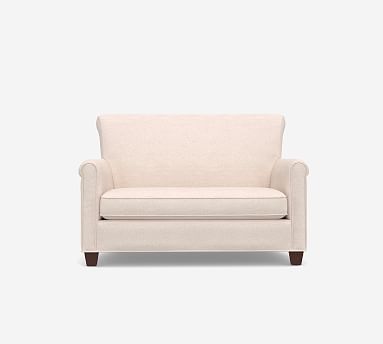 Irving Roll Arm Upholstered Armchair | Pottery Barn