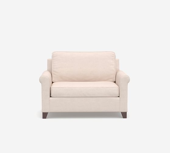 Cameron Upholstered Twin Sleeper Sofa, Twin Mattress Sleeper Sofa
