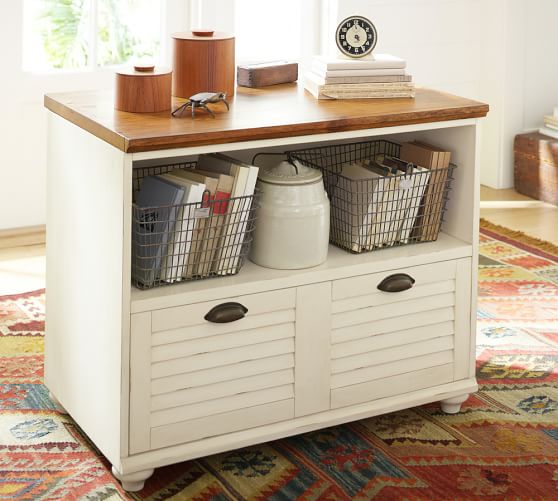 X 65 Bookcase With Doors Pottery Barn, Pottery Barn File Cabinet