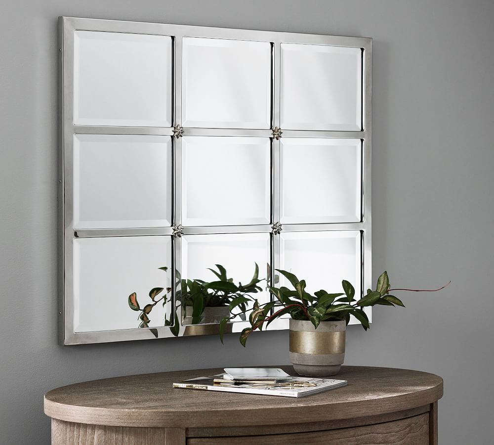 multipanel wall mirror