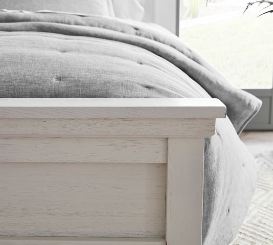 Farmhouse Bed Wooden Beds Pottery Barn, Bed For Queen Size