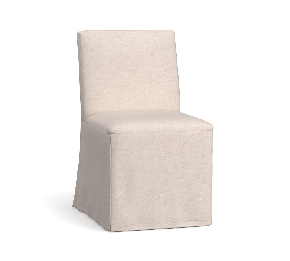 Pb Classic Long Dining Chair Cover Pottery Barn