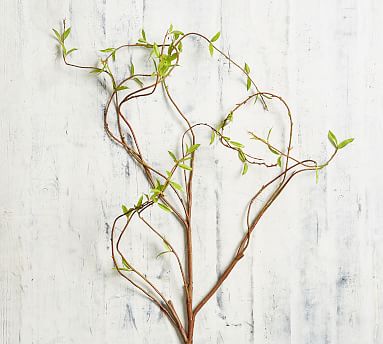 Faux Curling Willow Branch Pottery Barn Faux Curling Willow Branch Pottery Barn, Willow Branch Outdoor Living