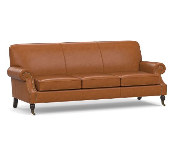 Brooklyn Leather Sofa Pottery Barn Brooklyn Leather Sofa Pottery Barn, Pottery Barn Leather Sofa