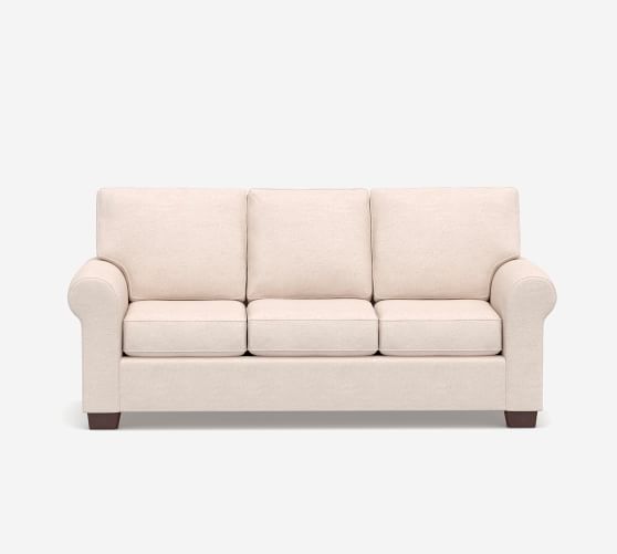 Buchanan Roll Arm Upholstered Deluxe, Inexpensive Sleeper Sofa