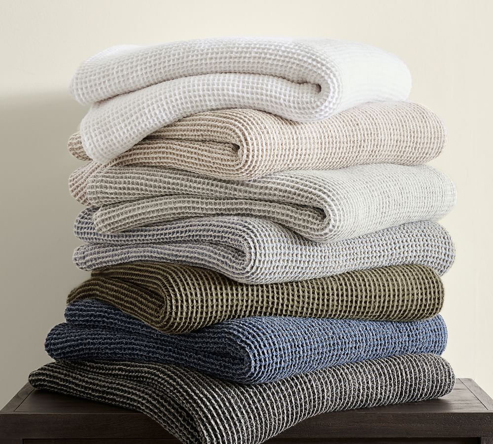 Waffle Weave Blanket Pottery Barn Waffle Weave Blanket Pottery Barn