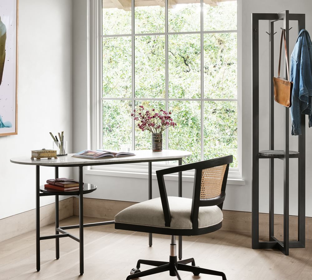 Buellton Iron Coat Rack Pottery Barn