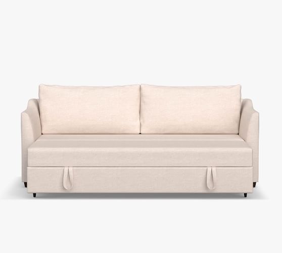 Celeste Upholstered Trundle Sleeper, Sofa Bed With Trundle