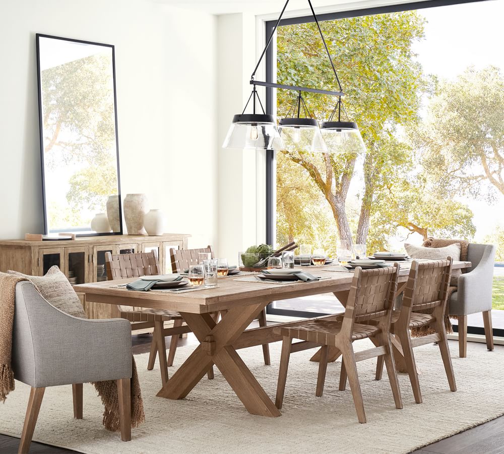 PB Classic Slope Upholstered Dining Chair | Pottery Barn