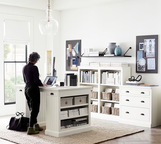 Emery Linen Cordless Roman Blackout Shade Pottery Barn