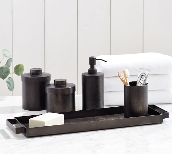 Odin Stainless Steel Bathroom Accessories Pottery Barn