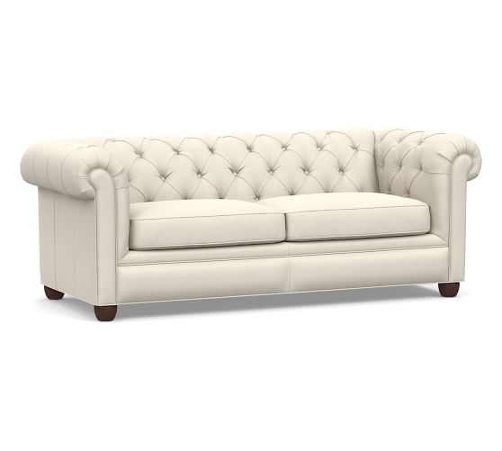 Chesterfield Leather Sofa Pottery Barn, Pottery Barn Chesterfield Leather Sofa