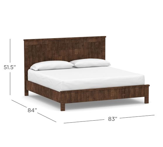 Paulsen Reclaimed Wood Bed Wooden Beds Pottery Barn
