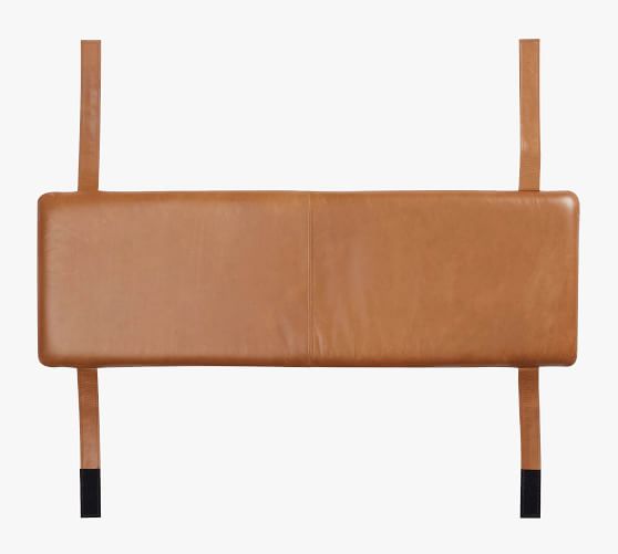 Malibu Leather Backless Bench Cushion, Leather Bench With Back