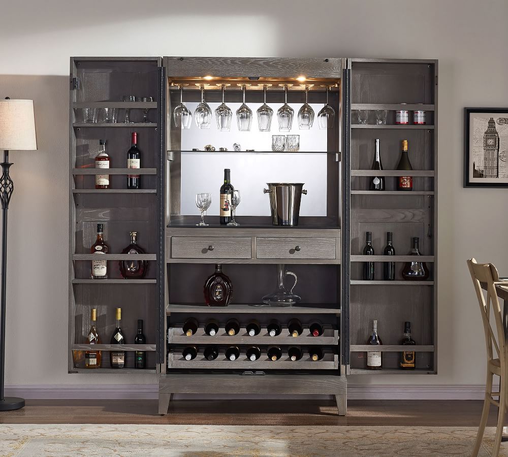Grillo 38 Bar Cabinet Pottery Barn Grillo 38 Bar Cabinet Pottery Barn, Liquor Cabinet Furniture Pottery Barn