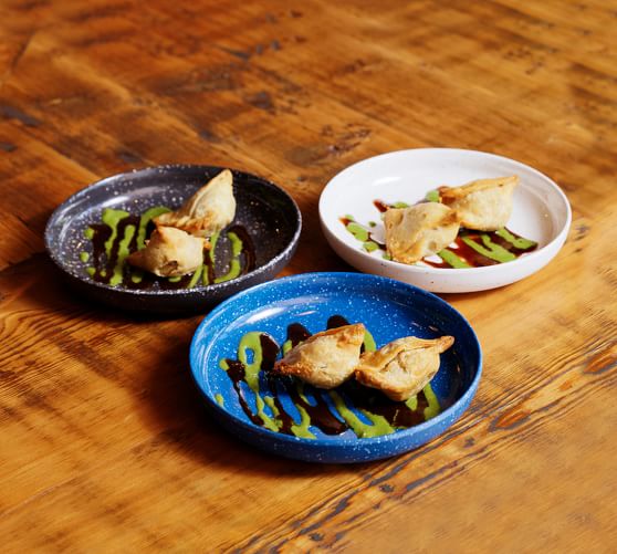 Fortessa Melamine Salad Plates - Set of 6, White