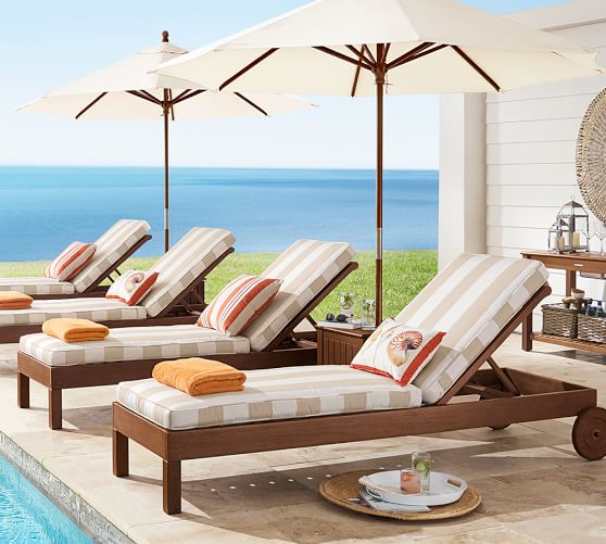 Ham Outdoor Chaise Lounge Honey, Outdoor Chaise Lounges