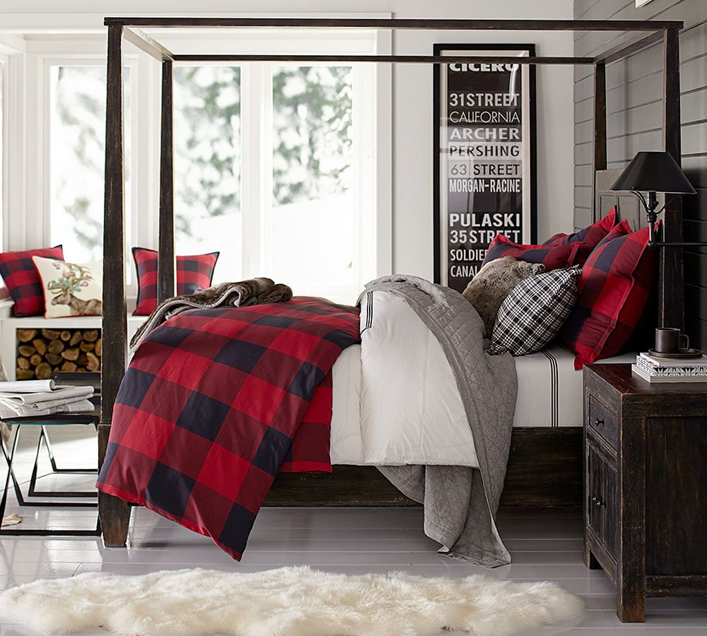 Wellsley Plaid Decorative Sham | Pottery Barn