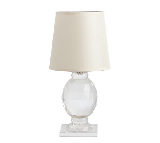 Faceted Crystal Accent Lamp Pottery Barn, Pottery Barn Crystal Table Lamp