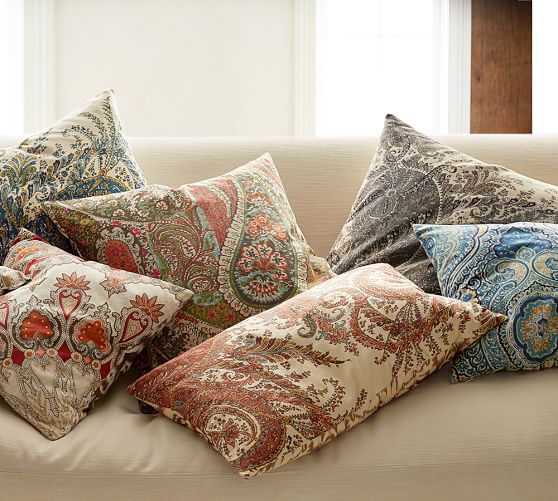 denim pillows pottery barn