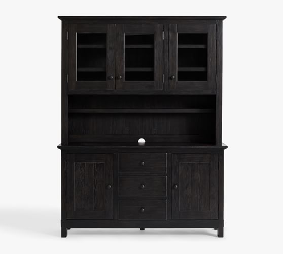 Benchwright Buffet Table Hutch, Pottery Barn Dining Room Hutch