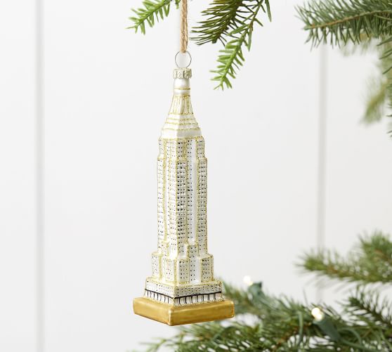 Empire State Building Ornament Pottery Barn
