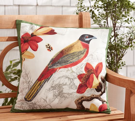 outdoor bird pillows