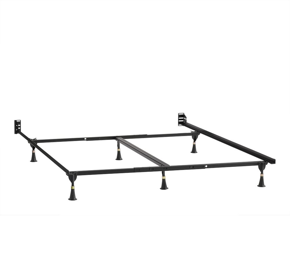 Metal Bed Frame Pottery Barn, How To Put Together A Metal Bed Frame With Wheels