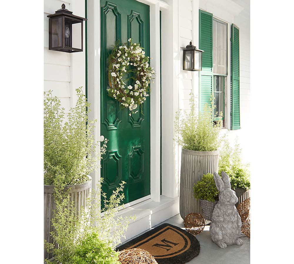 Indoor/Outdoor Bunny Planter Pottery Barn