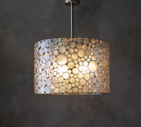 Marina Capiz Drum Pendant Pottery Barn Marina Capiz Drum Pendant Pottery Barn, Capiz Drum Chandelier