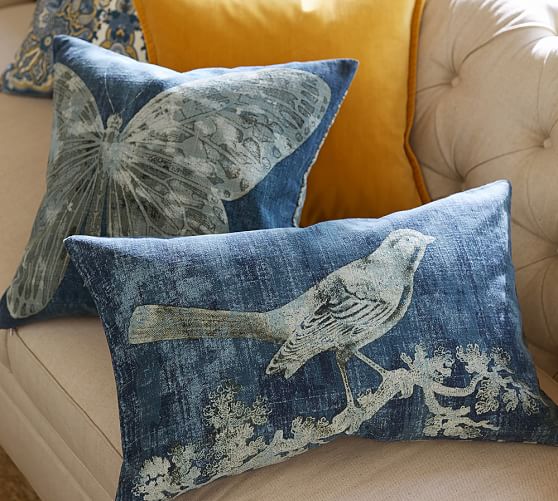bird lumbar pillow