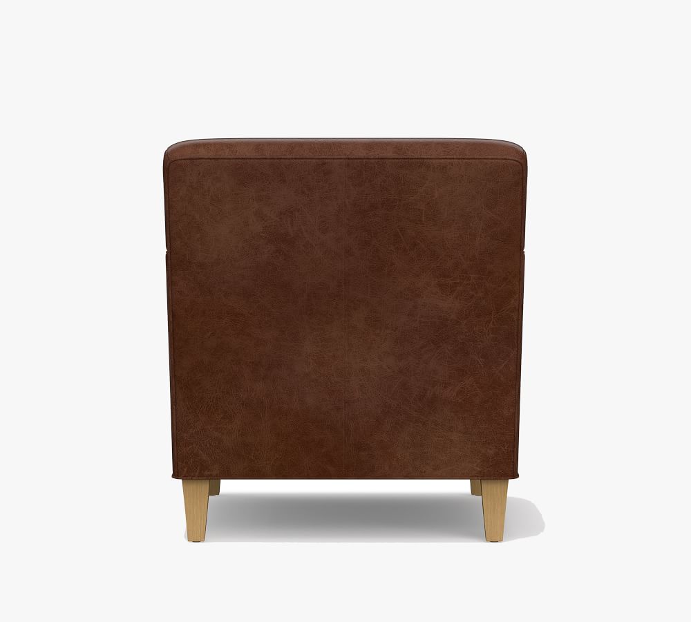 Toulouse Leather Armchair Pottery Barn