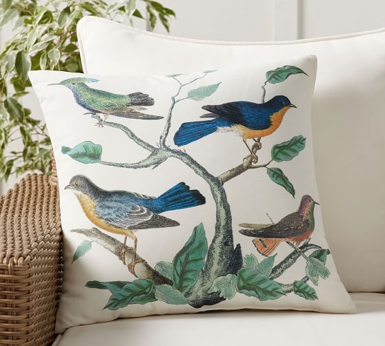 outdoor bird throw pillows
