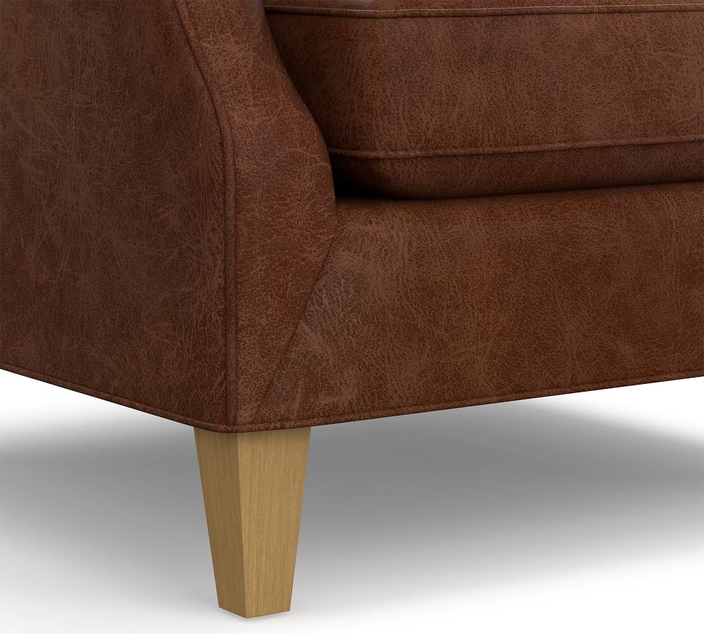 Toulouse Leather Armchair Pottery Barn