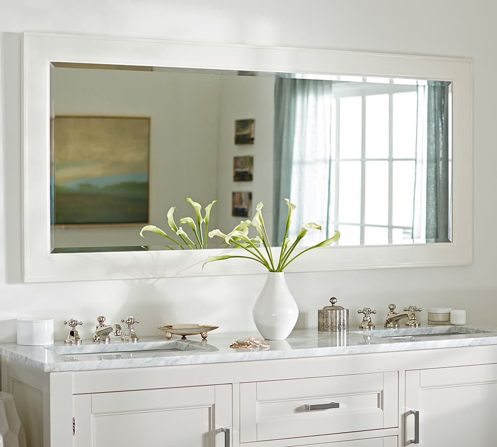 Classic Double Wide Wall Mirror, How To Dispose Of A Large Plate Glass Mirror