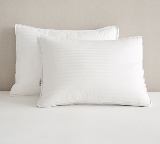 gusseted down pillows