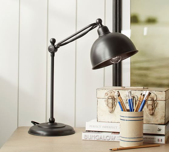 pottery barn desk lamp