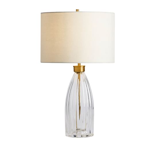 Maggie Glass Table Lamp Pottery Barn, Pottery Barn Crystal Table Lamp
