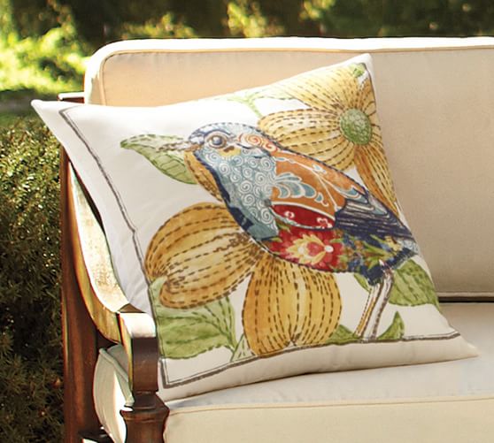 outdoor bird pillows