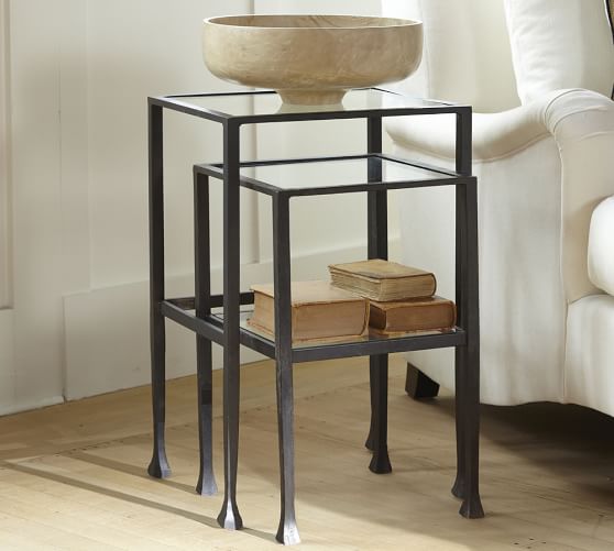 Tanner Nesting End Tables Pottery Barn Tanner Nesting End Tables Pottery Barn, Tanner Side Table Pottery Barn