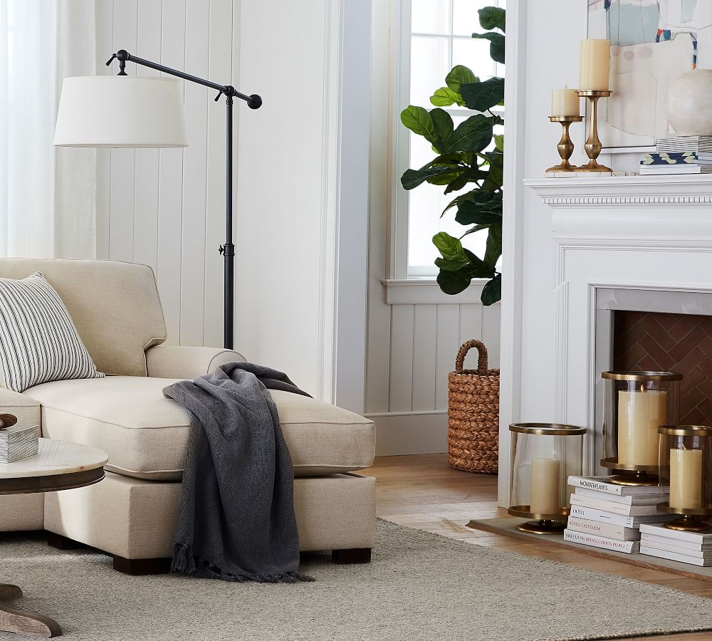 Chester Brushed Brass Candle Holders Pottery Barn