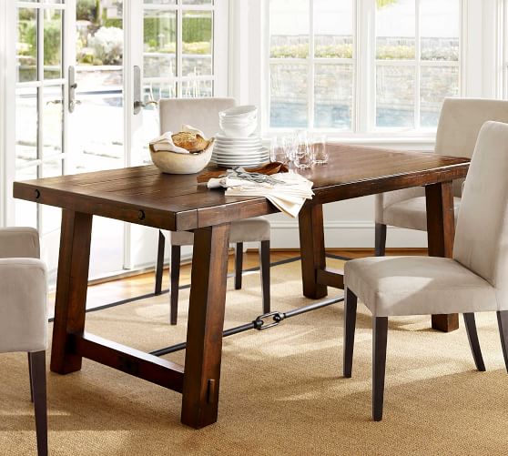 Benchwright Dining Table Pottery Barn