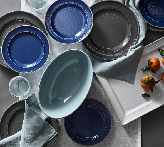 pottery barn melamine plates